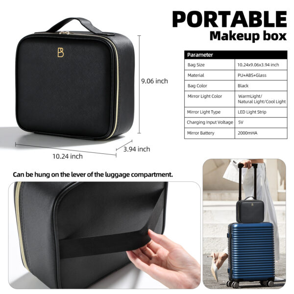 Wholesale Travel Makeup Bag With Mirror