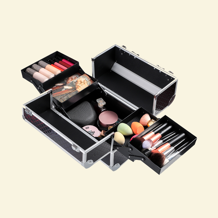 Aluminum Makeup Case Vanity Box For Professional Artist