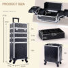 4 in 1 Large Capacity Trolley Makeup Travel Case Wholesale