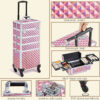 4 in 1 Large Capacity Trolley Makeup Travel Case Wholesale