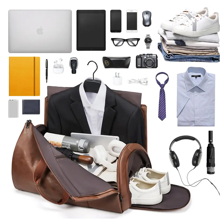 large capacity business travel men's handheld crossbody waterproof garment bag